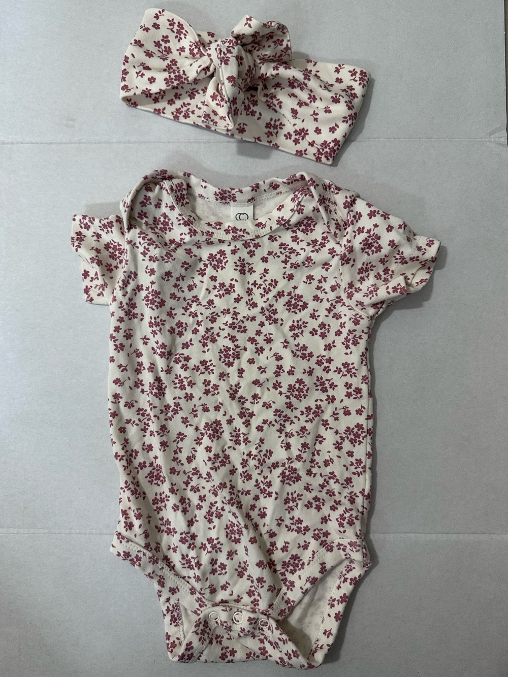 COLORED ORGANICS Bundle of Afton Bodysuit & Hattie Bow Wrap